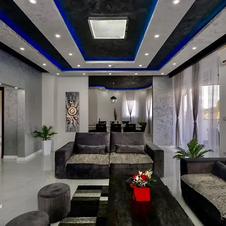 Complex White Guest house