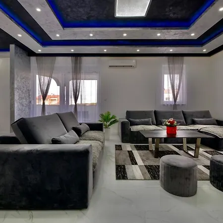 Complex White Guest house
